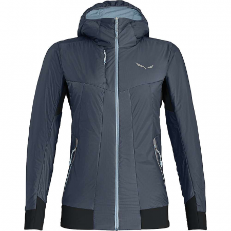 Salewa Women's Pedroc Hybrid AWP Hooded Jacket - Ombre Blue