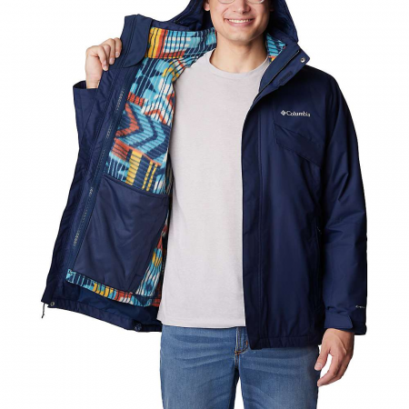 Columbia Men's Bugaboo II Fleece Interchange Jacket - Collegiate Navy F23