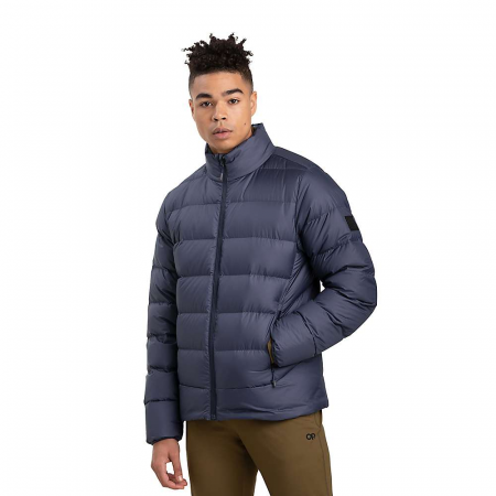 Outdoor Research Men's Coldfront Down Jacket - Naval Blue