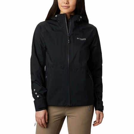 Columbia Women's Titan Pass 2.5L Shell Jacket - Black