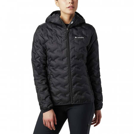 Columbia Women's Delta Ridge Down Hooded Jacket - Black