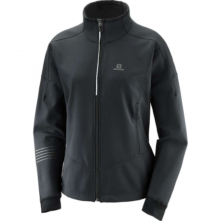 Salomon Women's Lightning Warm Softshell Jacket - Black