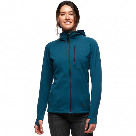 Black Diamond Women's Coefficient Fleece Hoody - Azurite