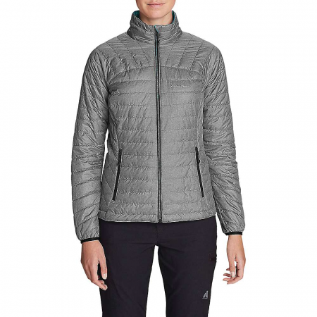 Eddie Bauer First Ascent Women's Ignitelite Reversible Jacket - Dark Smoke Heather