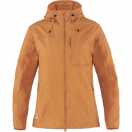 Fjallraven Women's High Coast Wind Jacket - Spicy Orange