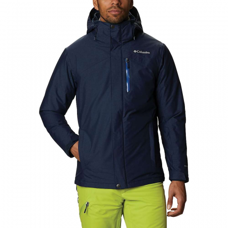 Columbia Men's Last Tracks Jacket - Collegiate Navy Melange