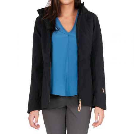 Indygena Women's Paray Jacket - Deep Black