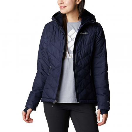 Columbia Women's Heavenly Hooded Jacket - Dark Nocturnal