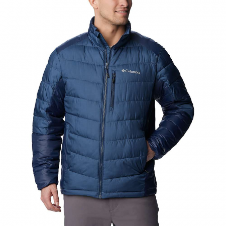 Columbia Men's Labyrinth Loop Jacket - Dark Mountain / Collegiate Navy