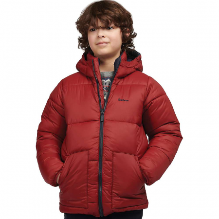 Barbour Boys' Hike Quilt Jacket - Biking Red