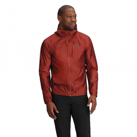 Outdoor Research Men's Helium Rain Jacket - Brick