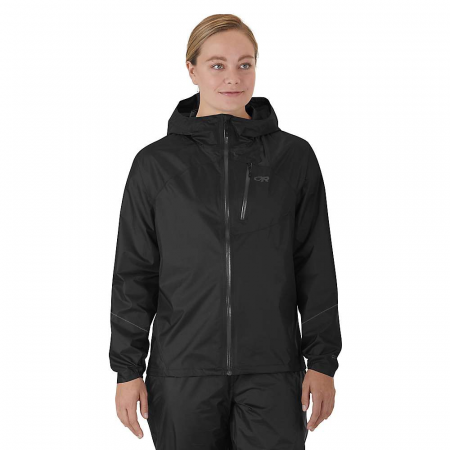 Outdoor Research Women's Helium Rain Jacket - Black