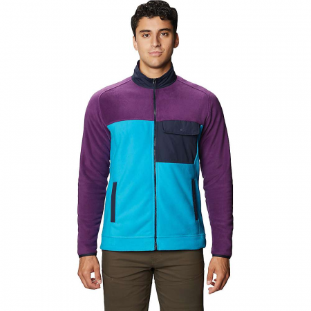 Mountain Hardwear Men's Unclassic Fleece Jacket - Cosmos Purple