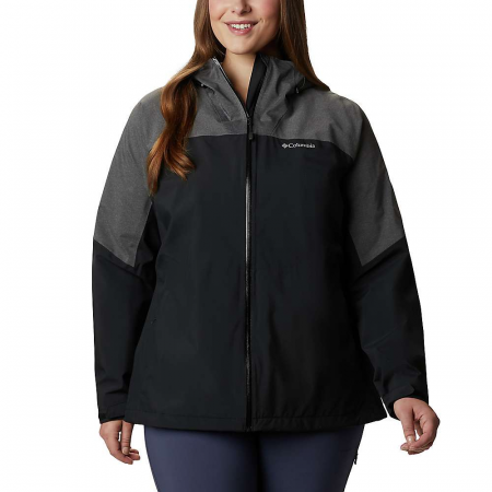 Columbia Women's Evolution Valley II Jacket - Black / Charcoal Heather