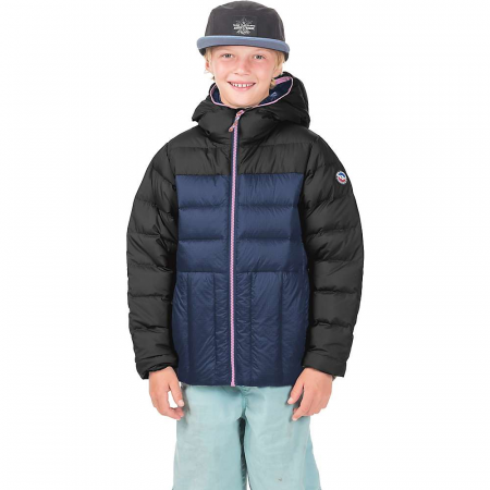 Big Agnes Kid's Ice House Jacket - Black / Blue / Indigo