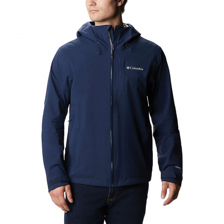 Columbia Men's Omni-Tech Ampli-Dry Shell Jacket - Collegiate Navy