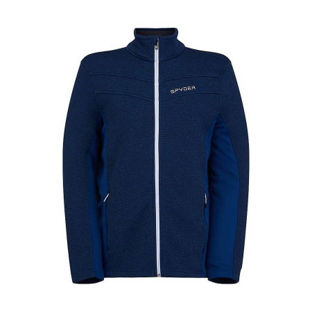 Spyder Men's Encore Full Zip Fleece Jacket - Abyss