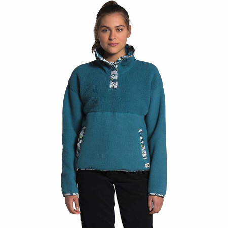 The North Face Women's Liberty Cragmont Fleece 1/4 Zip Top - Mallard Blue