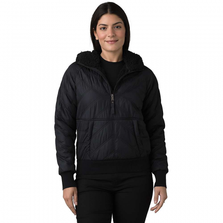 Prana Women's Esla Half Zip Pullover - Black