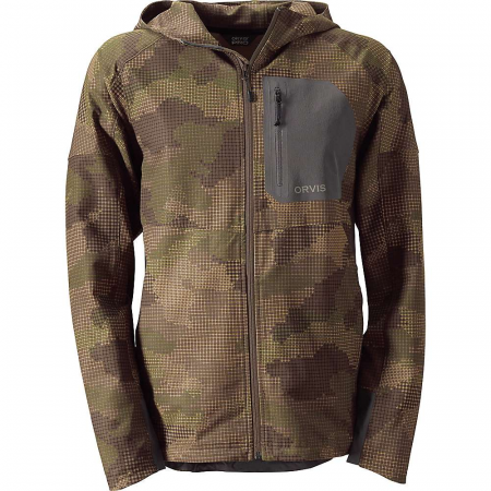 Orvis Men's Pro Lt Softshell Hoodie - Camo