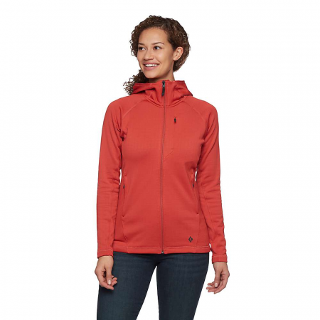 Black Diamond Women's Factor Fleece Hoody - Grenadine