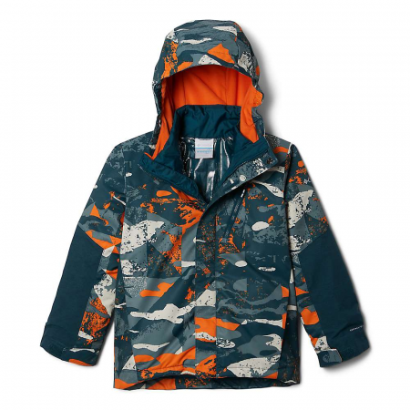 Columbia Youth Boys Whirlibird II Interchange Jacket - Night Wave Geoglacial / Night Wave