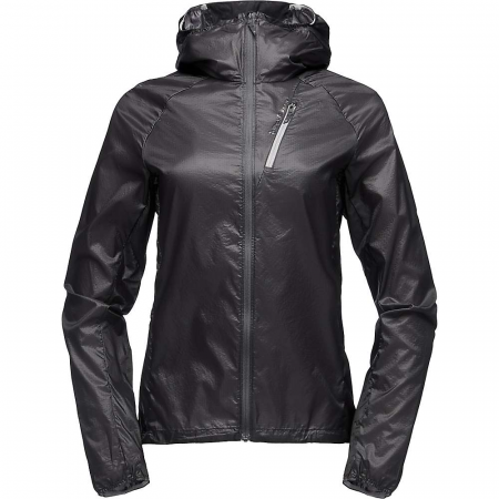 Black Diamond Women's Distance Wind Shell Jacket - Black