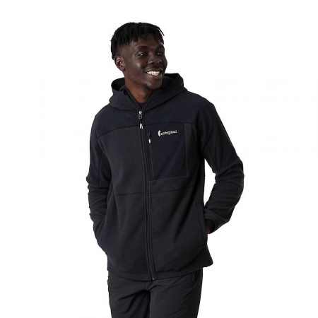 Cotopaxi Men's Abrazo Hooded Full-Zip Jacket - Black