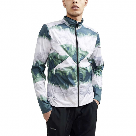 Craft Sportswear Men's Adv Essence Wind Jacket - Multi / Cactus