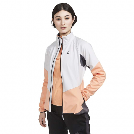 Craft Sportswear Women's Glide Jacket - Ash / Glow