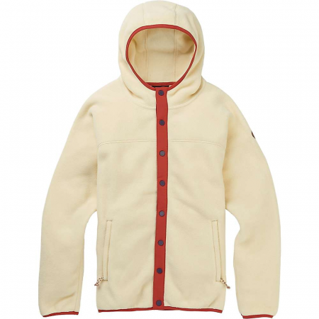 Burton Women's Hearth Snap Jacket - Creme Brulee