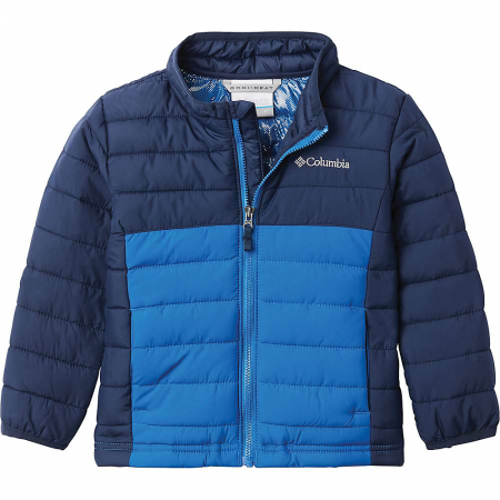 Columbia Toddler Boys' Powder Lite Boys Jacket - Collegiate Navy / Bright Indigo