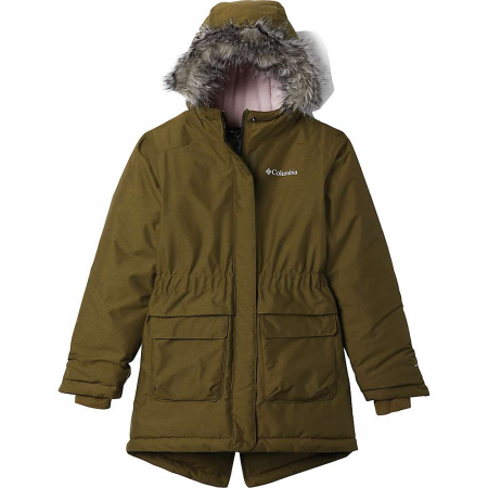 Columbia Youth Girls' Nordic Strider Jacket - New Olive Heather