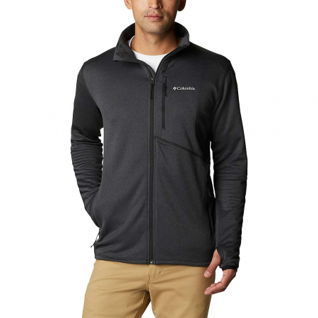 Columbia Men's Park View Fleece Full Zip Jacket - Black Heather