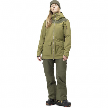 Norrona Women's Tamok GTX Thermo80 Jacket - Olive Drab