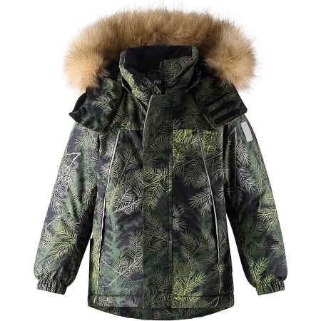 Reima Boys' Niisi Reimatec Winter Jacket - Dark Green