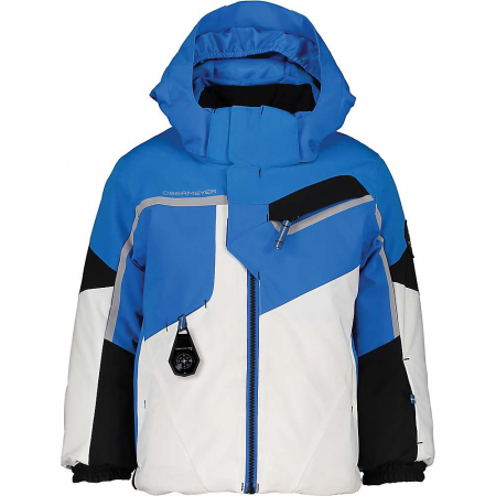 Obermeyer Boys' Formation Jacket - Blue Vibes