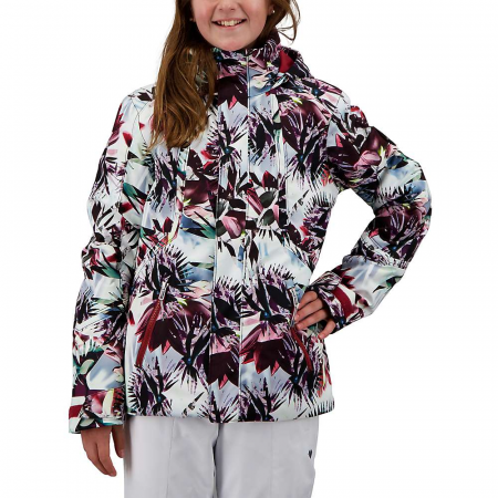 Obermeyer Girls' Taja Printed Jacket - Sugar and Spikes