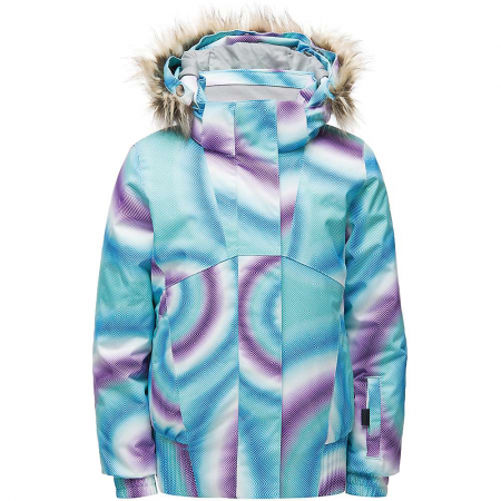 Spyder Girls' Bitsy Lola Jacket - Magic Eyes Print