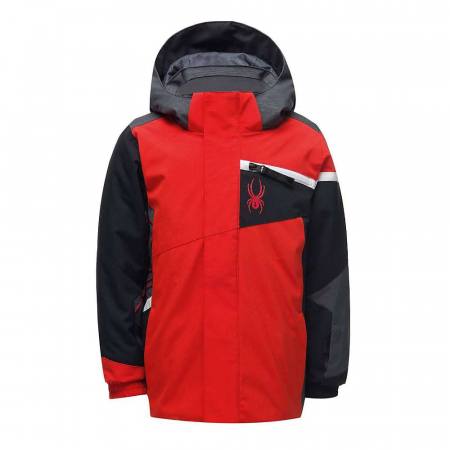 Spyder Boys' Mini Challenger Jacket - Volcano