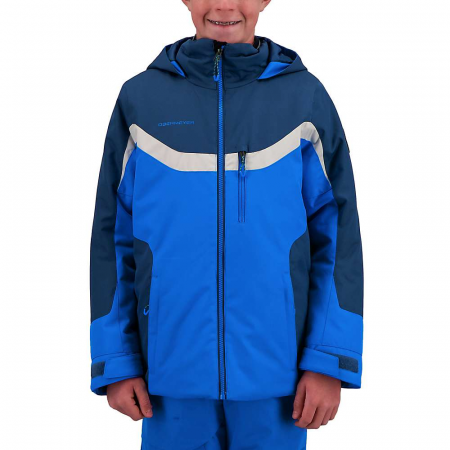 Obermeyer Boys' Fleet Jacket - Blue Vibes