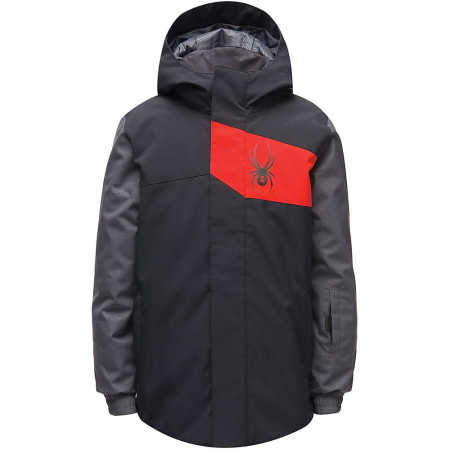 Spyder Boys' Mini Amaro Jacket - Black