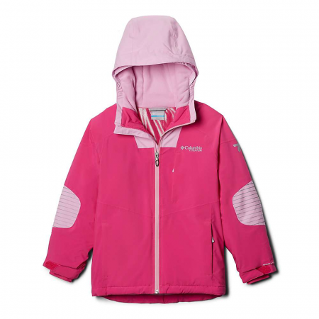 Columbia Girls' Titanium Rad To The Bone II Stretch Jacket - Pink Ice/Pink Clover