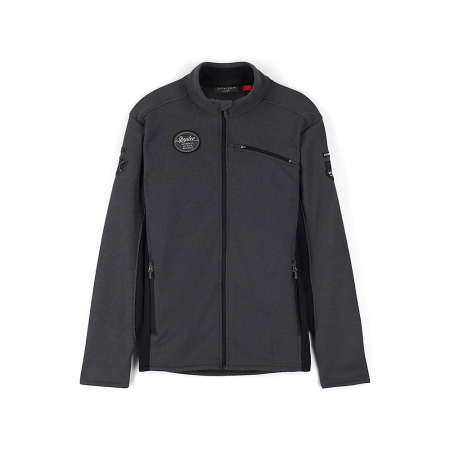 Spyder Men's Bandit Wengen Full Zip Jacket - Ebony