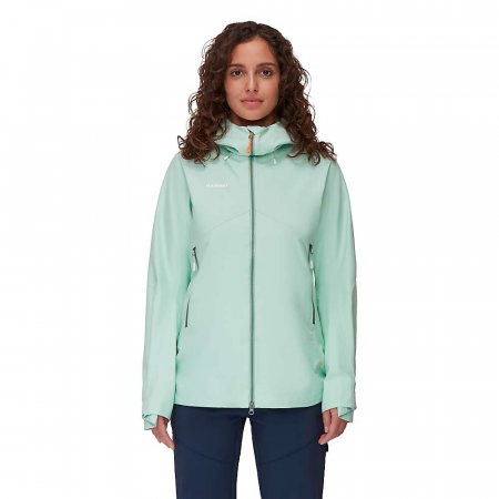 Mammut Women's Crater HS Hooded Jacket - Neo Mint