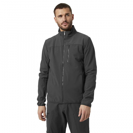 Helly Hansen Men's Crew Softshell Jacket - Ebony