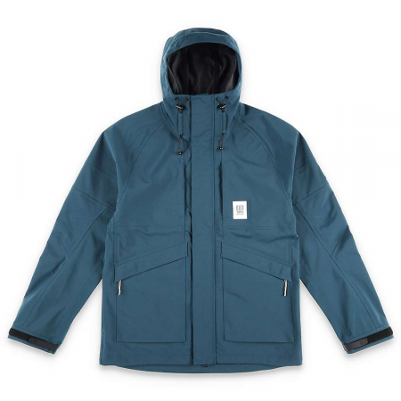 Topo Designs Men's Mountain Parka - Pond Blue