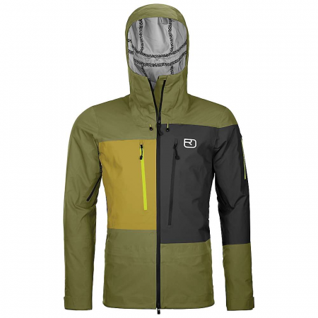 Ortovox Men's 3L Deep Shell Jacket - Wild Herbs