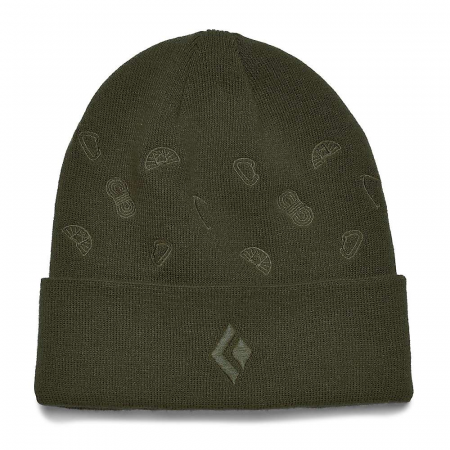 Black Diamond Embroidered Beanie