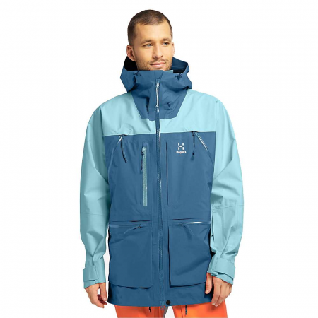 Haglofs Men's Vassi GTX Pro Jacket - Dark Ocean / Frost Blue